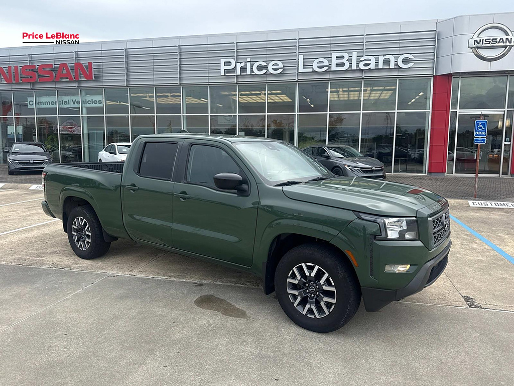 2022 Nissan Frontier SV Tactical Green Metallic at Price LeBlanc Nissan