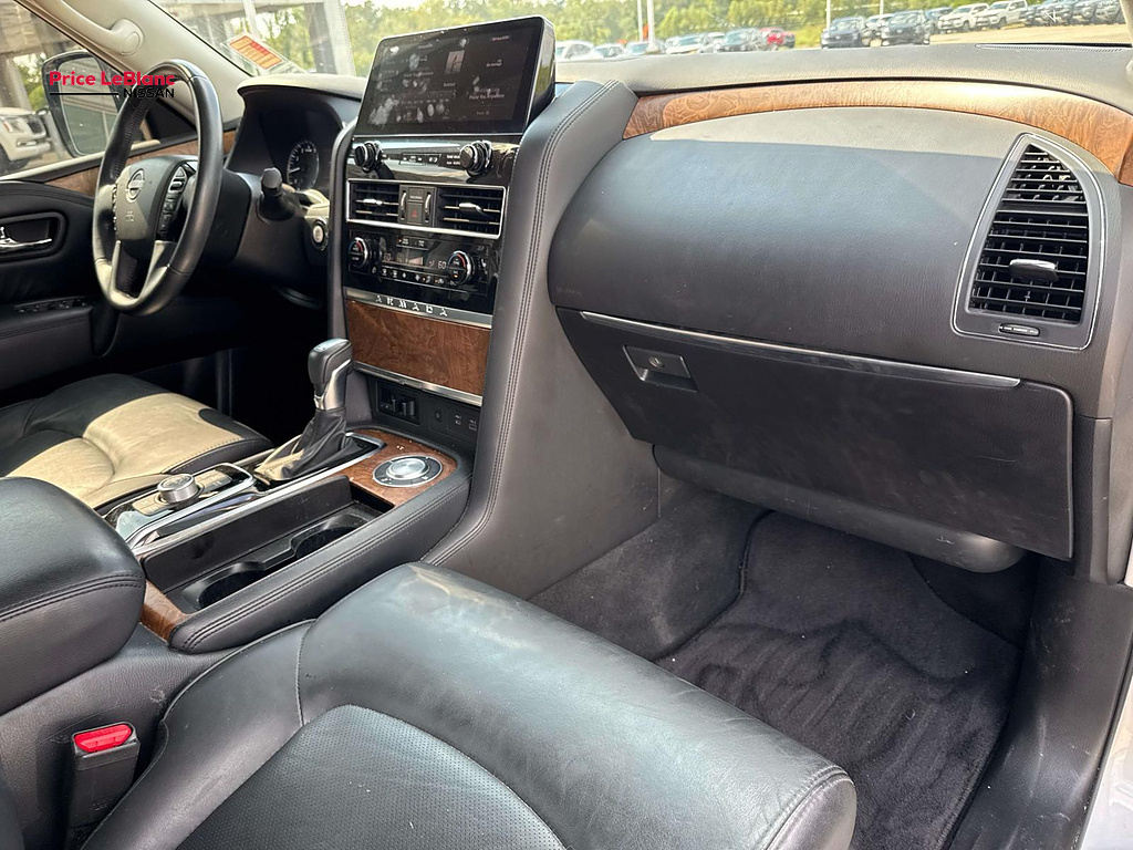 2021 Nissan Armada SL Brilliant Silver Metallic at Price LeBlanc Nissan