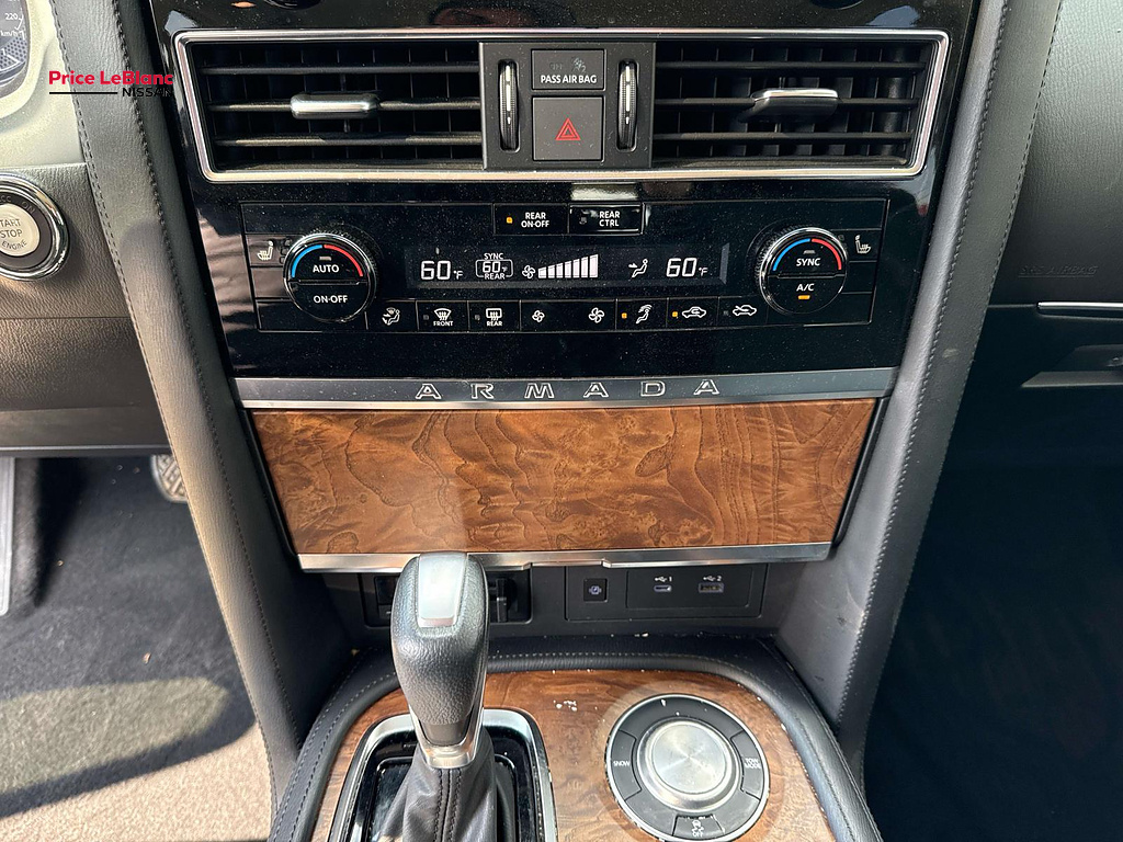 2021 Nissan Armada SL Brilliant Silver Metallic at Price LeBlanc Nissan