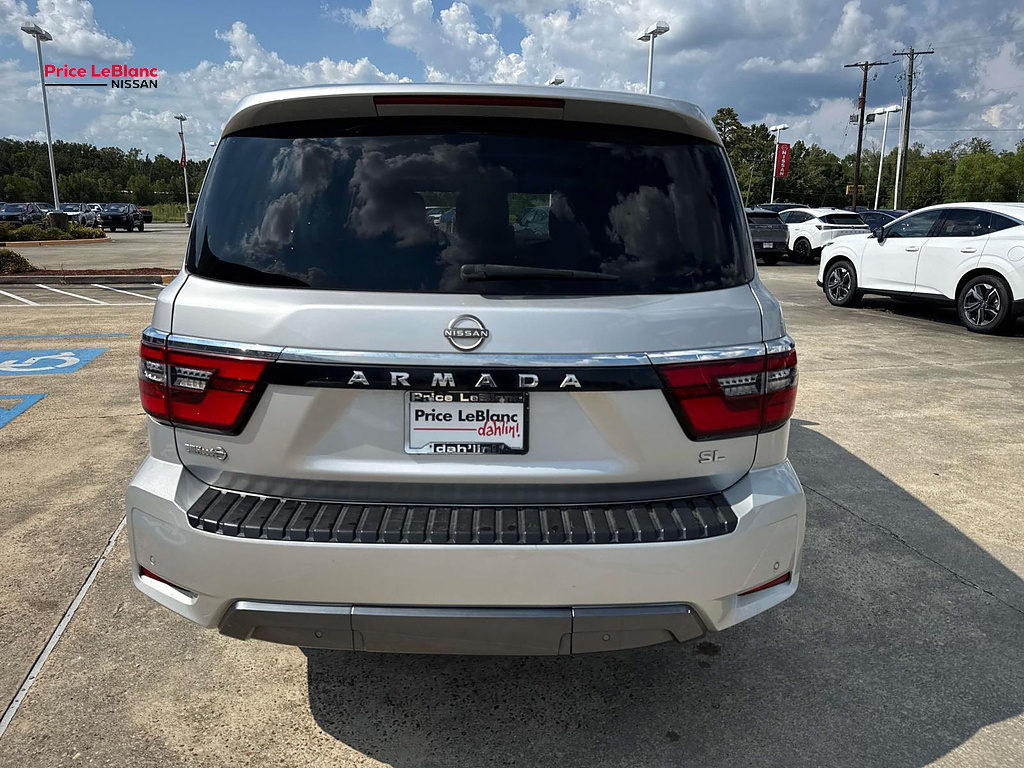 2021 Nissan Armada SL Brilliant Silver Metallic at Price LeBlanc Nissan
