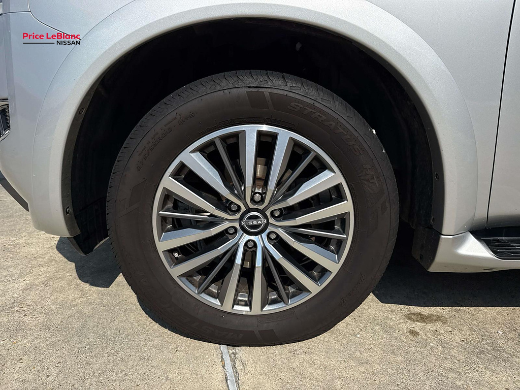 2021 Nissan Armada SL Brilliant Silver Metallic at Price LeBlanc Nissan
