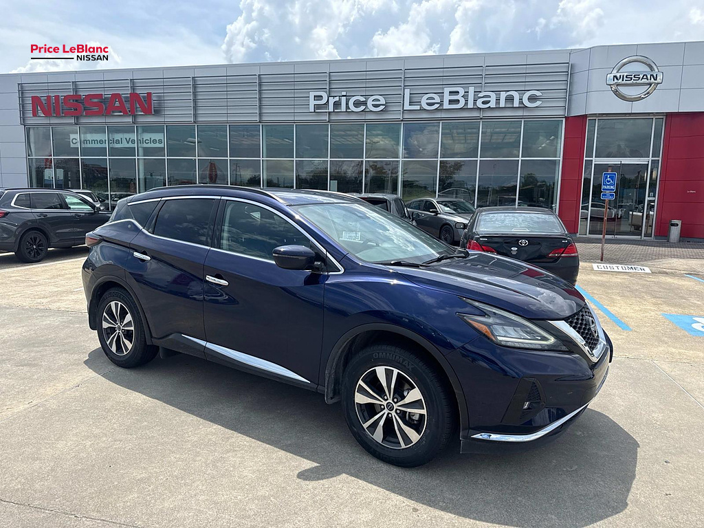 2023 Nissan Murano SV Deep Ocean Blue Pearl at Price LeBlanc Nissan