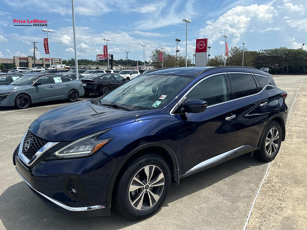 2023 Nissan Murano SV Deep Ocean Blue Pearl at Price LeBlanc Nissan