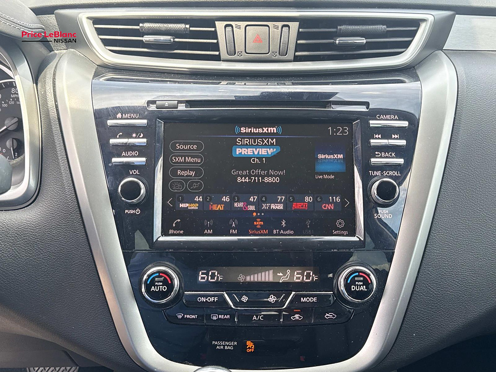 2023 Nissan Murano SV Deep Ocean Blue Pearl at Price LeBlanc Nissan