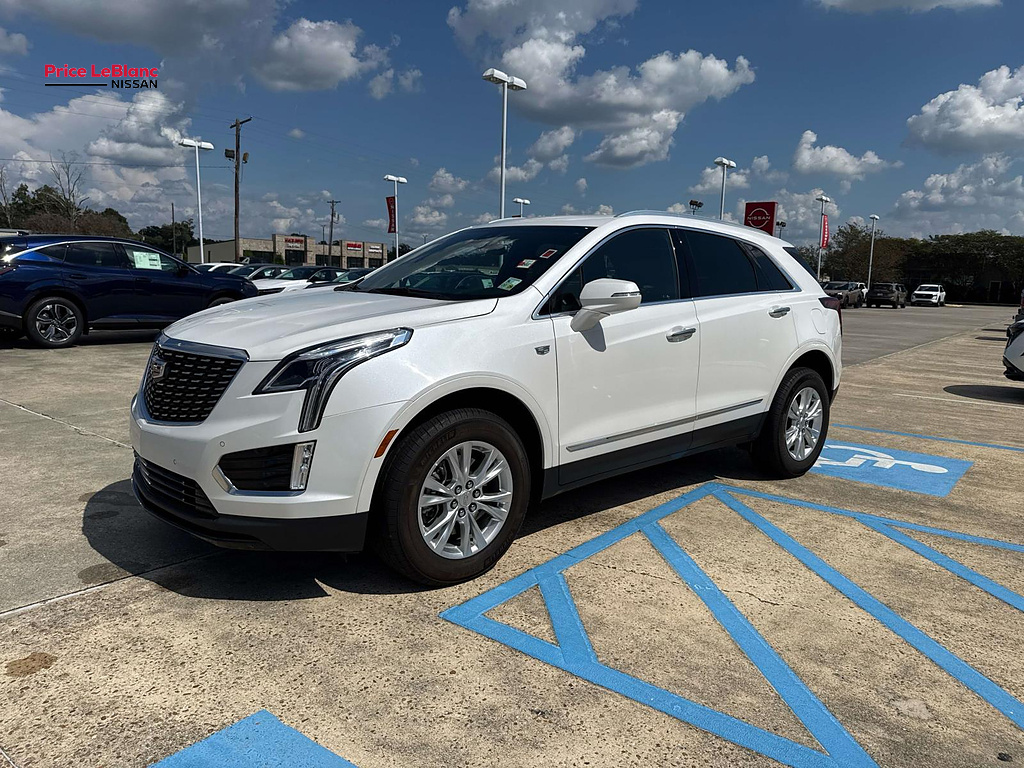 2024 Cadillac XT5 Luxury Crystal White Tricoat at Lexus of Clear Lake
