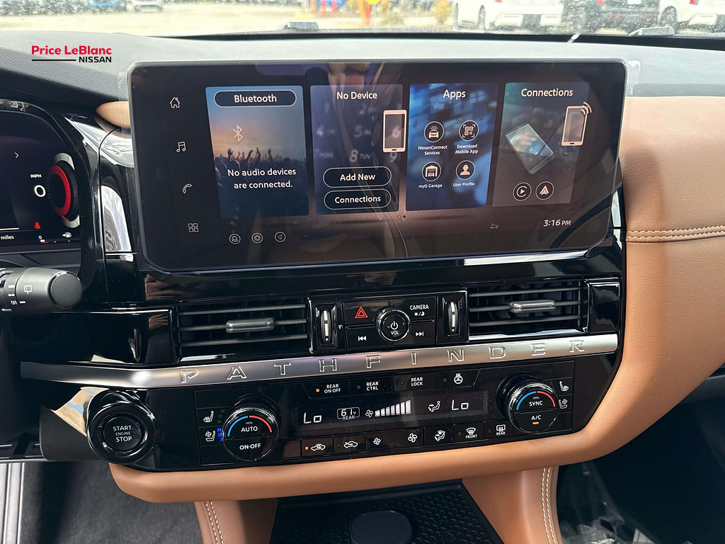 2026 Nissan Pathfinder Platinum Super Black at Price LeBlanc Nissan