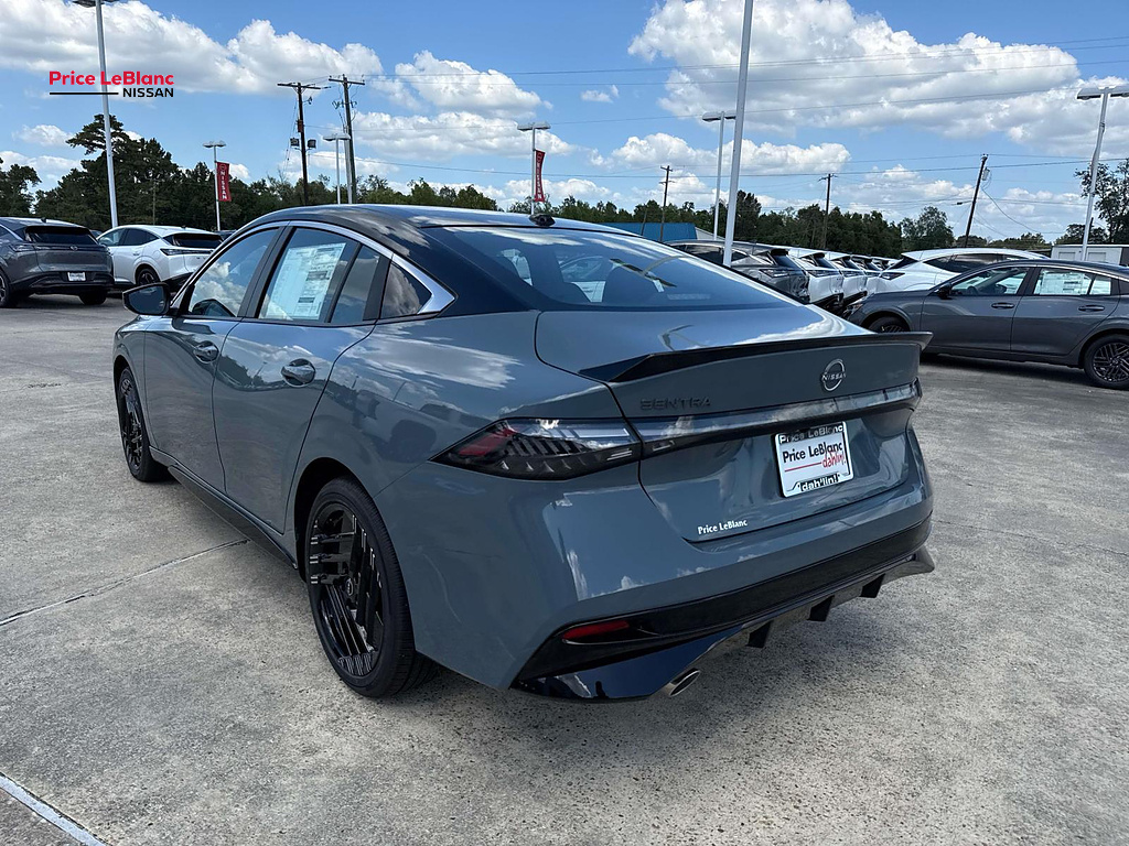 2027 Nissan Sentra SR Atlantic Gray Metallic/Super Black at Price LeBlanc Nissan