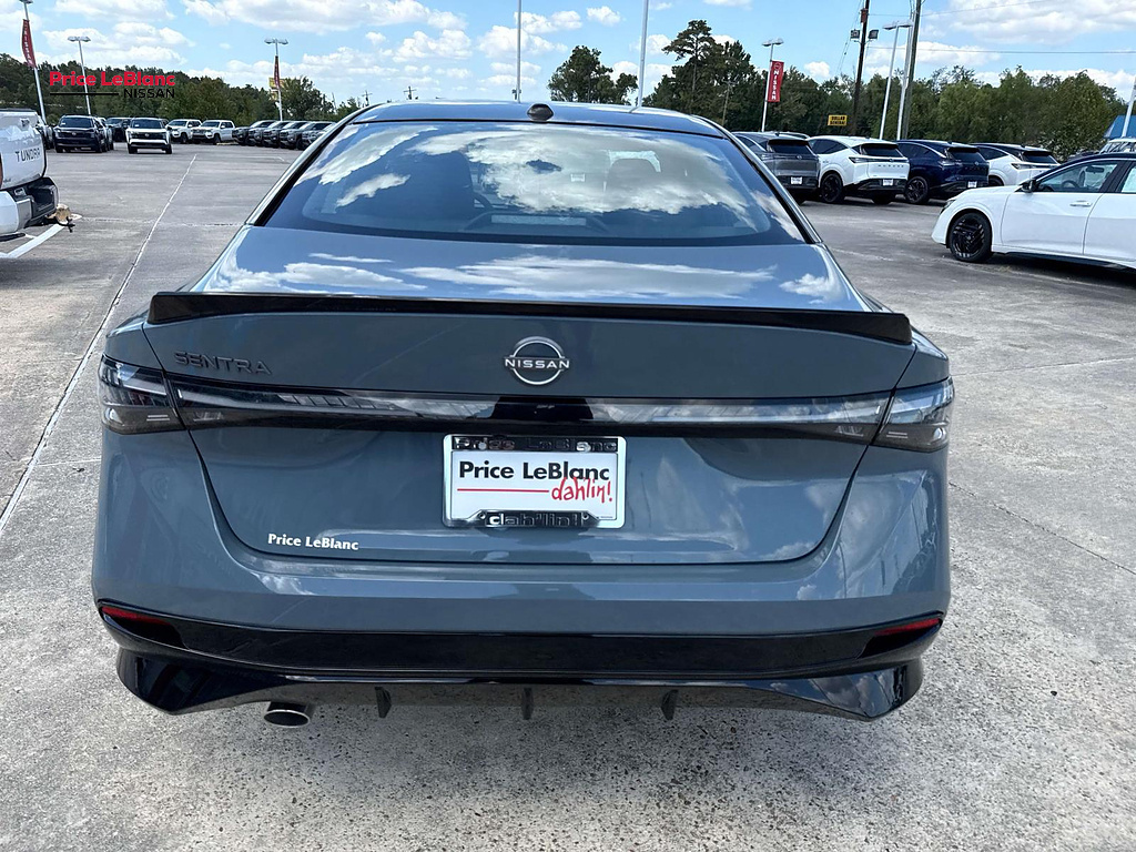2027 Nissan Sentra SR Atlantic Gray Metallic/Super Black at Price LeBlanc Nissan