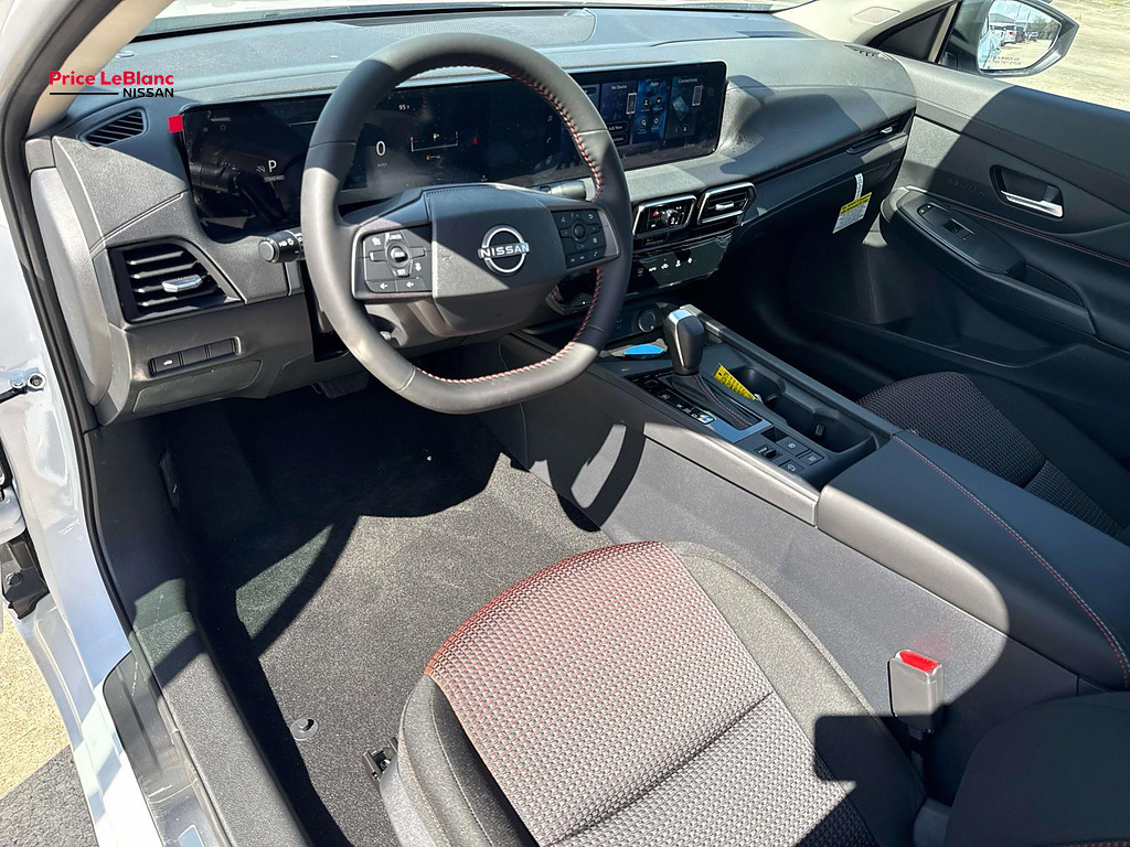 2027 Nissan Sentra SR Aspen White TriCoat/Super Black at Price LeBlanc Nissan