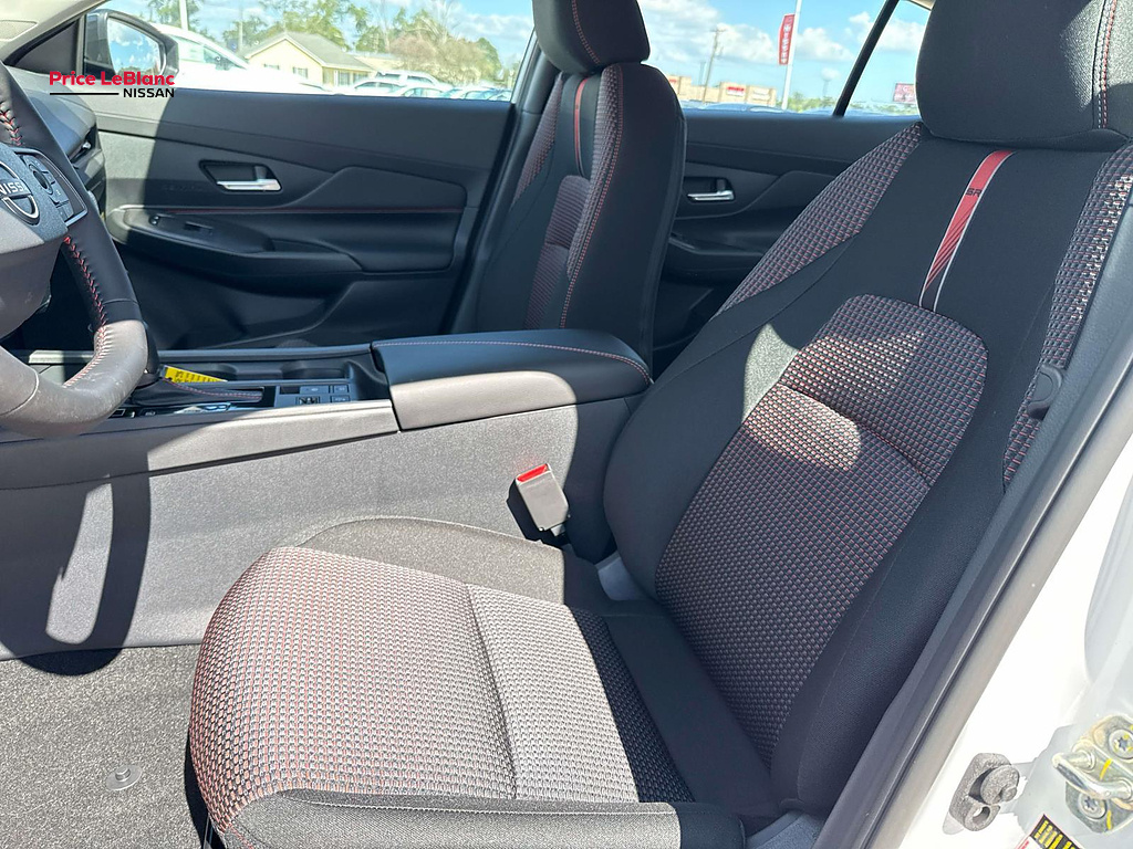 2027 Nissan Sentra SR Aspen White TriCoat/Super Black at Price LeBlanc Nissan