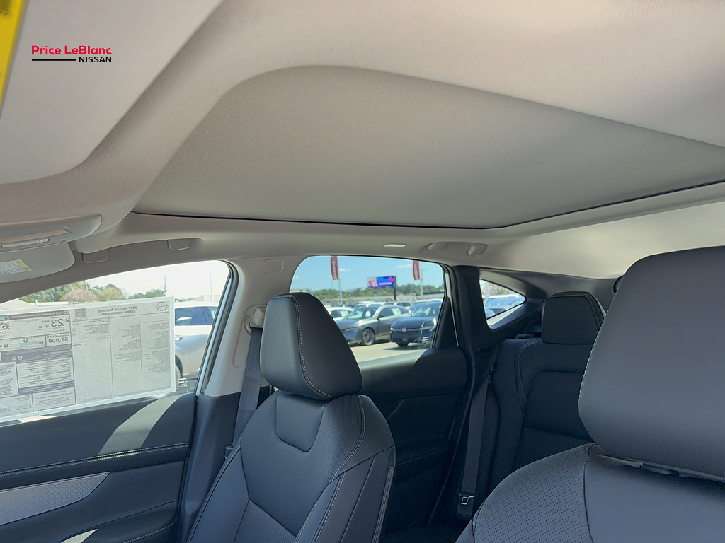 2027 Nissan Murano Dark Armor Everest White Pearl Tricoat/Super Black at Price LeBlanc Nissan