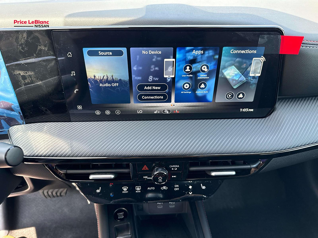 2027 Nissan Kicks SR Aspen White TriCoat/Super Black at Price LeBlanc Nissan