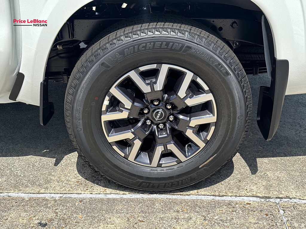 2026 Nissan Frontier Crew Cab SV 4x2 Glacier White at Price LeBlanc Nissan