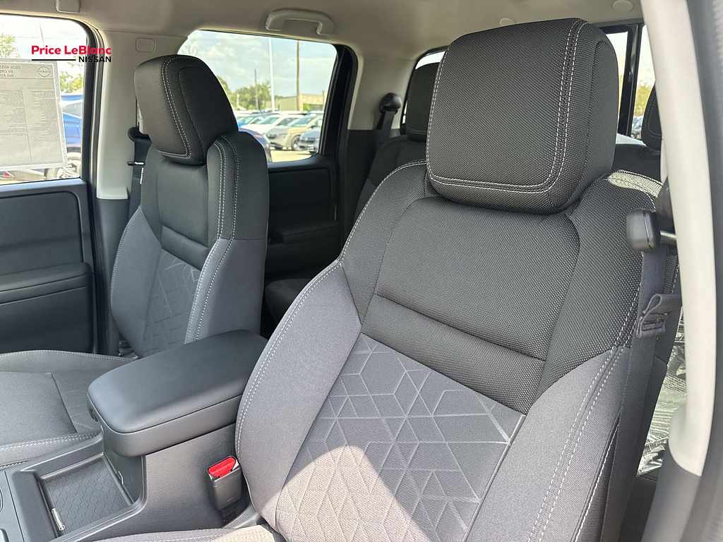 2026 Nissan Frontier Crew Cab SV 4x2 Glacier White at Price LeBlanc Nissan