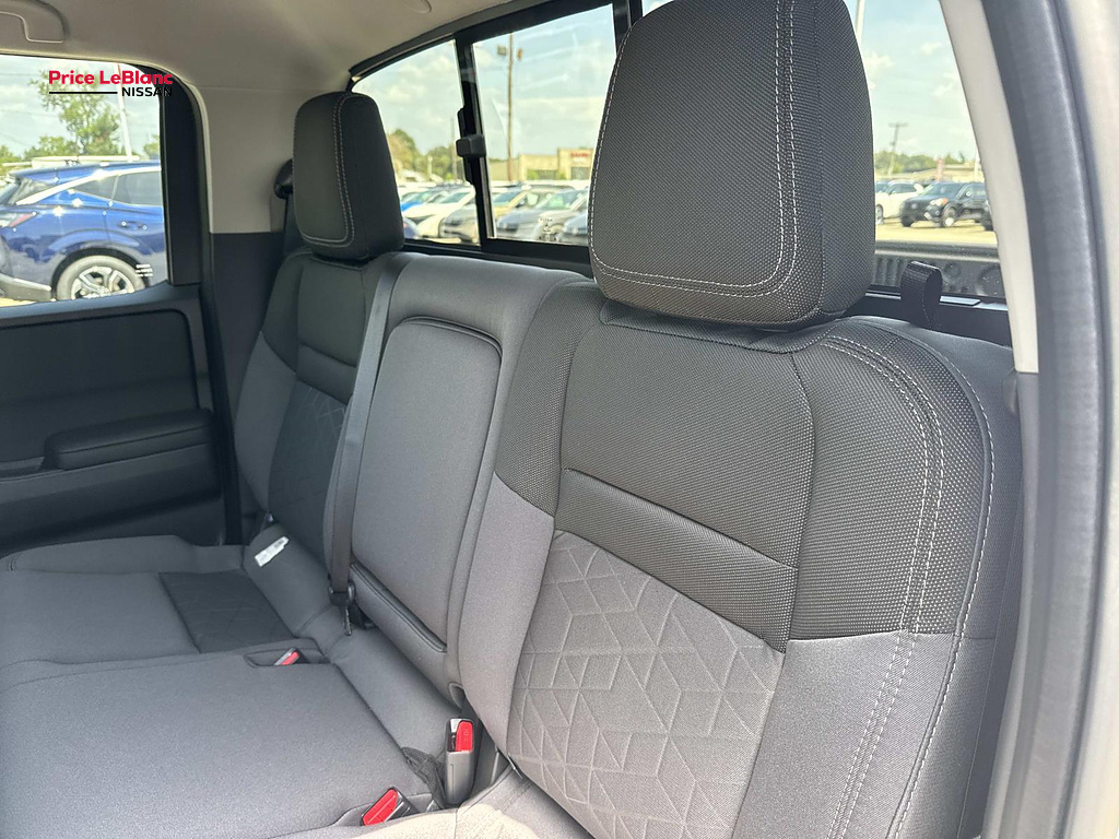 2026 Nissan Frontier Crew Cab SV 4x2 Glacier White at Price LeBlanc Nissan