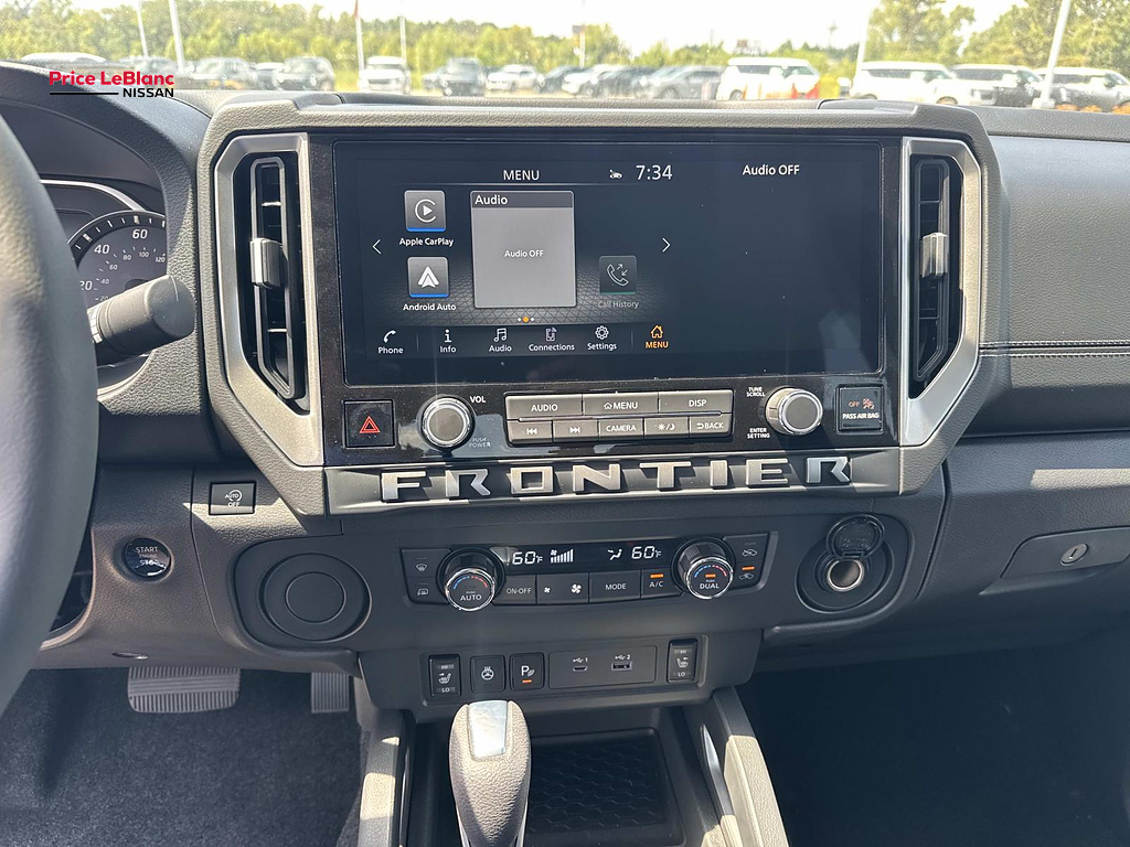 2026 Nissan Frontier Crew Cab SV 4x2 Glacier White at Price LeBlanc Nissan