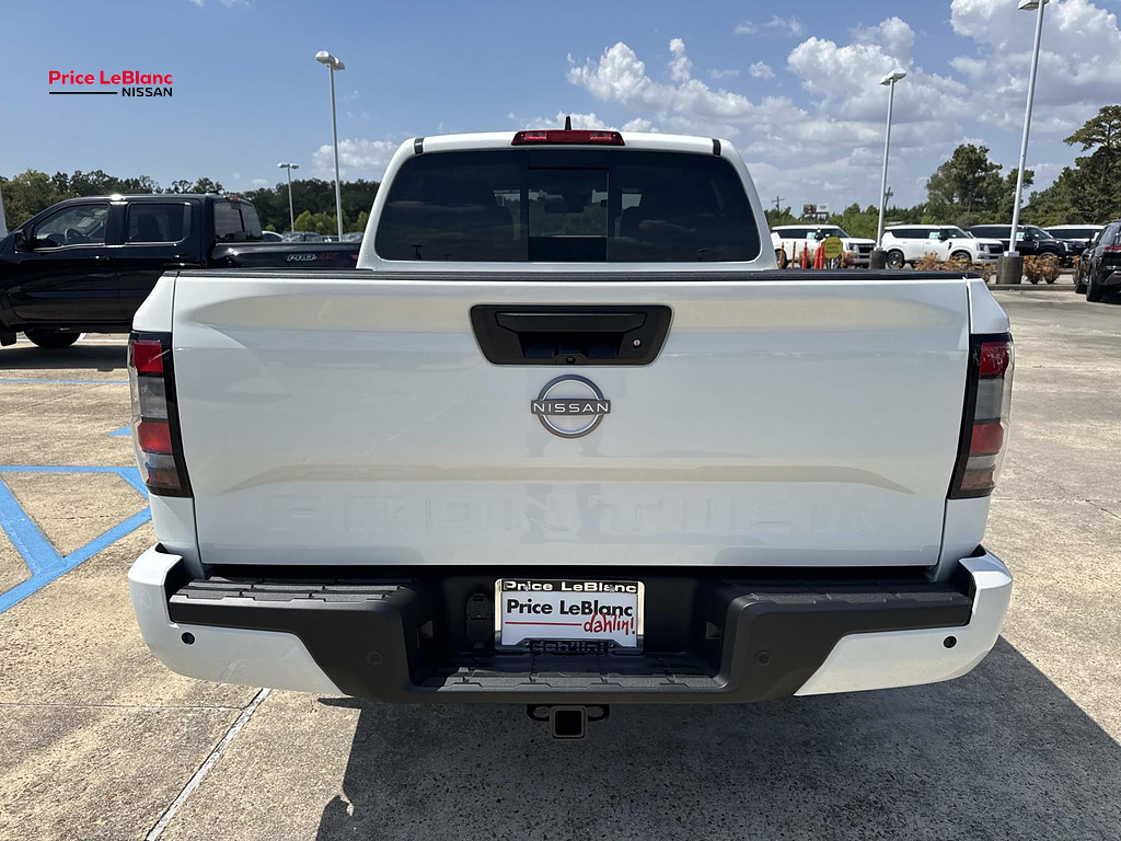 2026 Nissan Frontier Crew Cab SV 4x2 Glacier White at Price LeBlanc Nissan