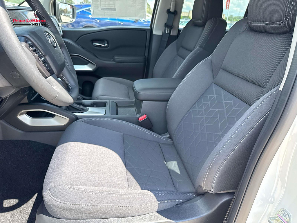2026 Nissan Frontier Crew Cab SV 4x2 Glacier White at Price LeBlanc Nissan