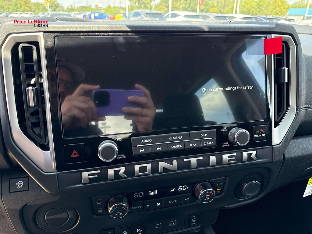 2026 Nissan Frontier Crew Cab SV 4x2 Glacier White at Price LeBlanc Nissan