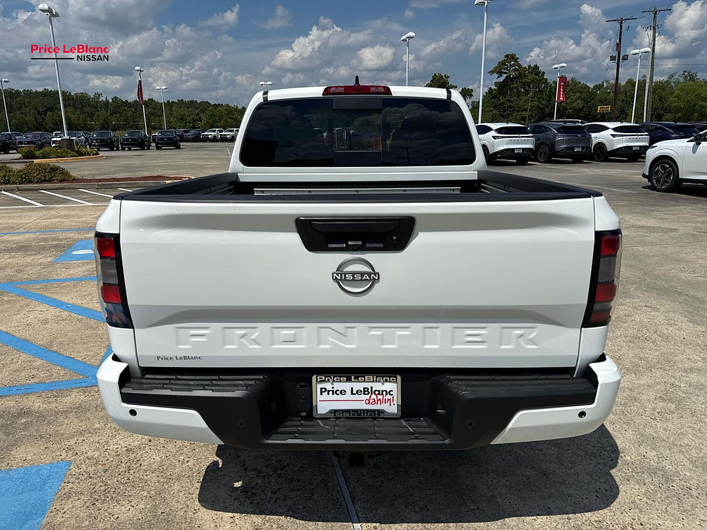 2026 Nissan Frontier Crew Cab SV 4x2 Glacier White at Price LeBlanc Nissan