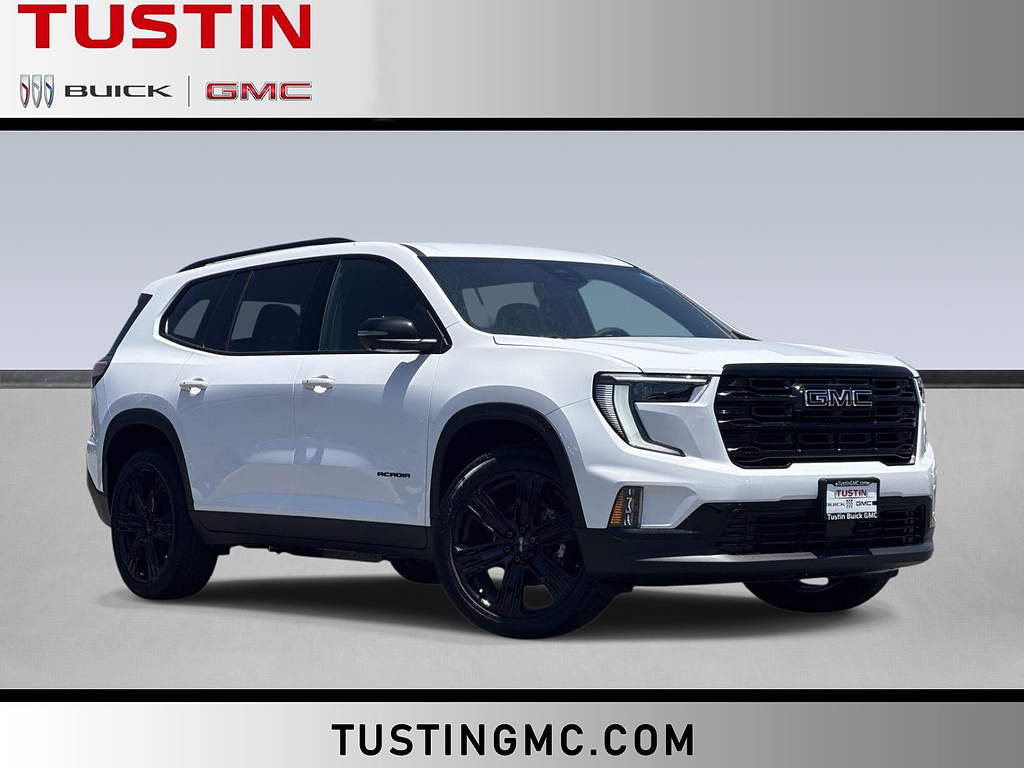 Summit White 2026 GMC Acadia SUV / Crossover Front-Wheel Drive 8-Speed Automatic