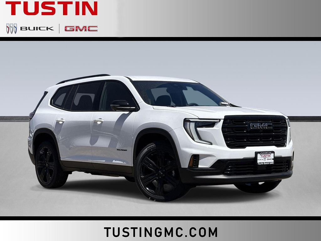 Summit White 2026 GMC Acadia SUV / Crossover Front-Wheel Drive 8-Speed Automatic