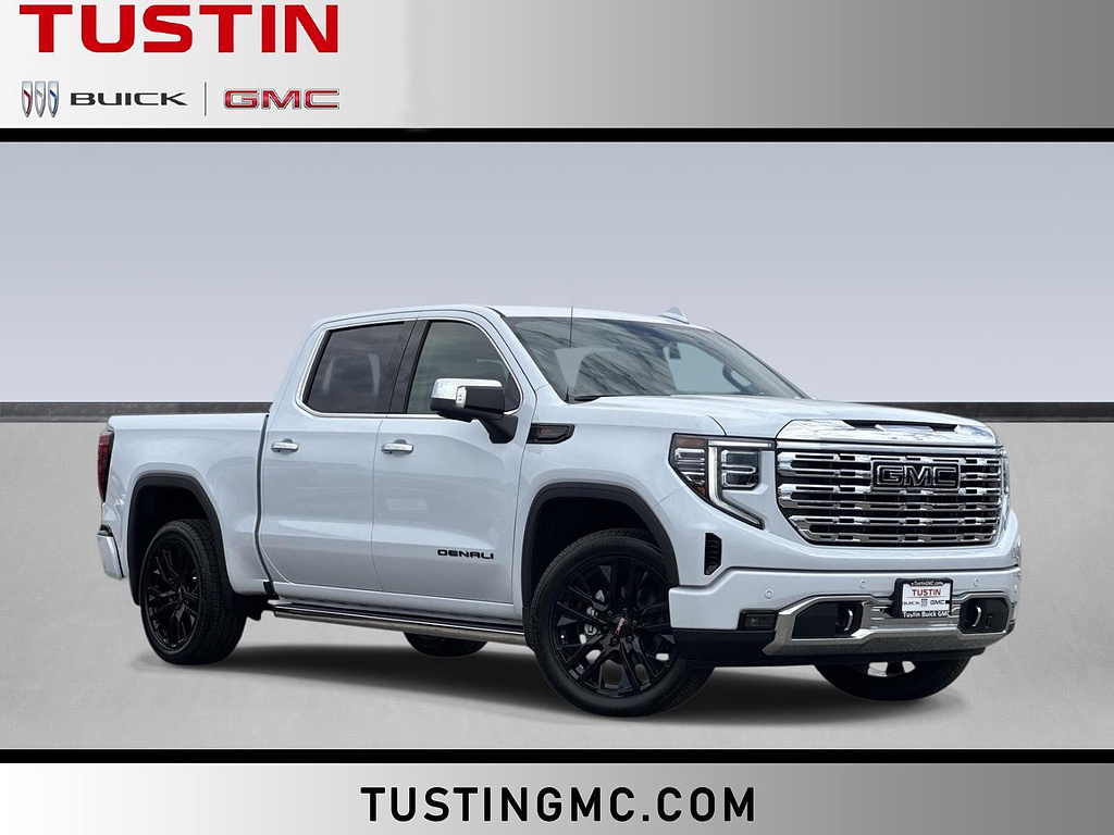 Glacier White Tricoat 2026 GMC Sierra 1500 Pickup Truck Four-Wheel Drive Automatic
