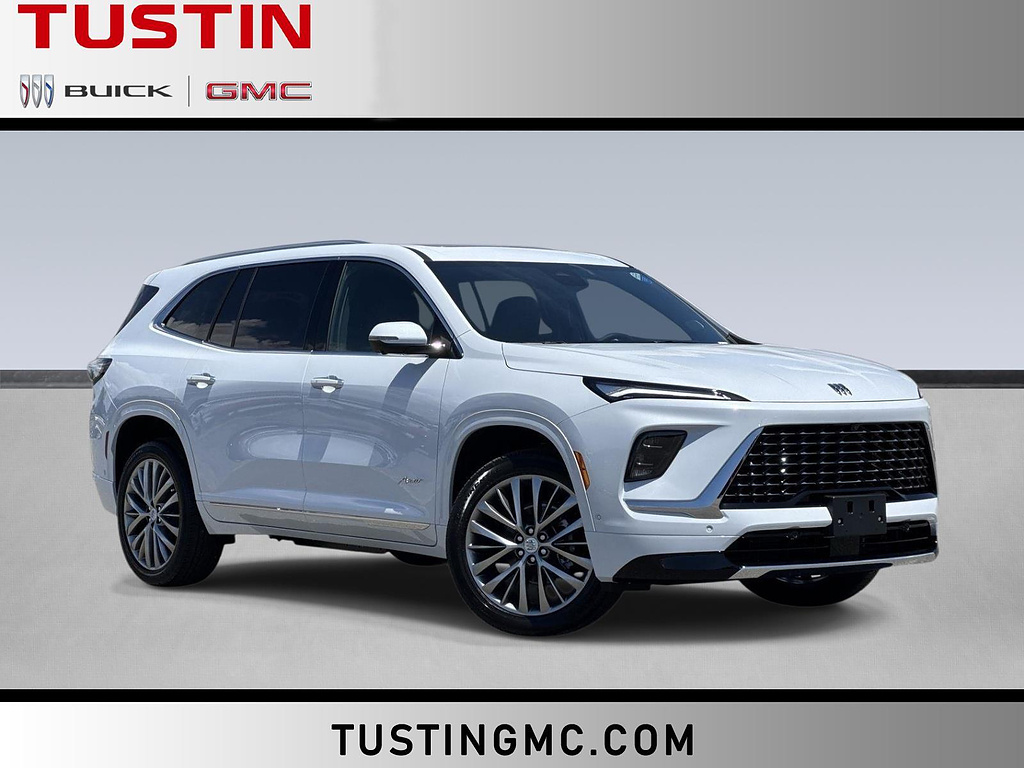 Iridescent White Tricoat 2026 Buick Enclave SUV / Crossover Front-Wheel Drive 8-Speed Automatic
