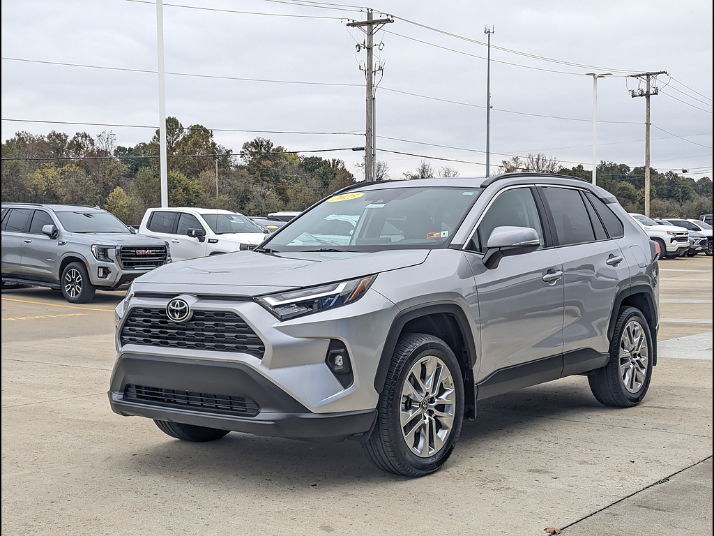 Silver Sky Metallic 2025 Toyota RAV4 SUV / Crossover All-Wheel Drive 8-Speed Automatic