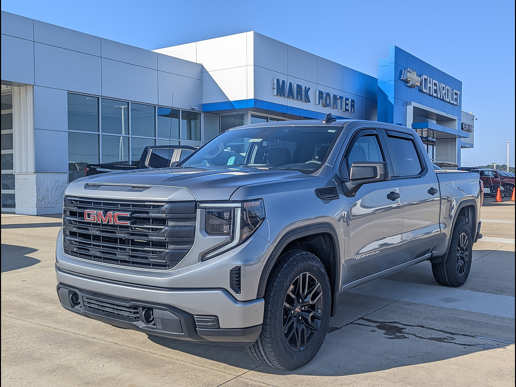 Gray 2023 GMC Sierra 1500 Pickup Truck Four-Wheel Drive 8-Speed Automatic