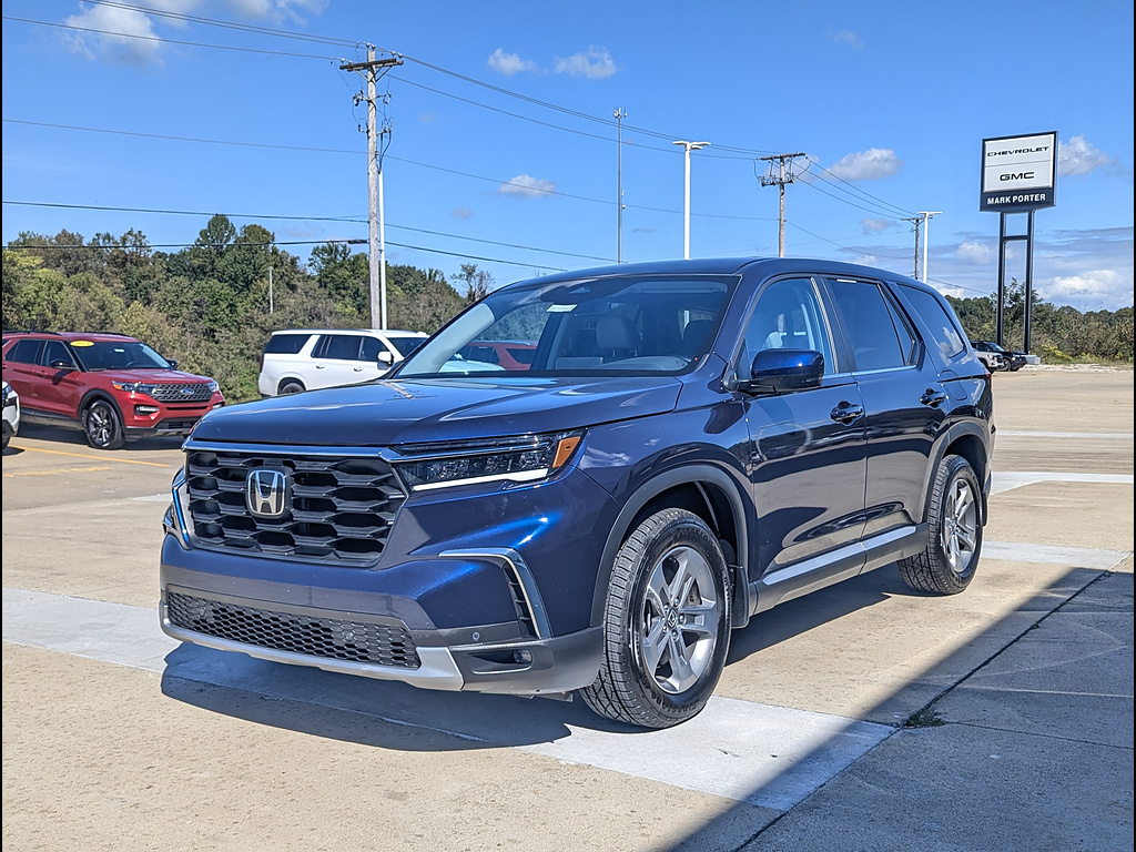 Black (Obsidian Blue Pearl) 2025 Honda Pilot SUV / Crossover All-Wheel Drive Automatic