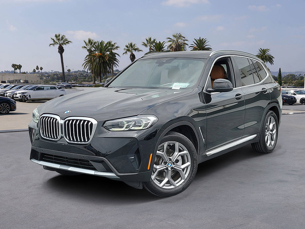 Jet Black 2024 BMW X3 SUV / Crossover Rear-Wheel Drive 8-Speed Automatic