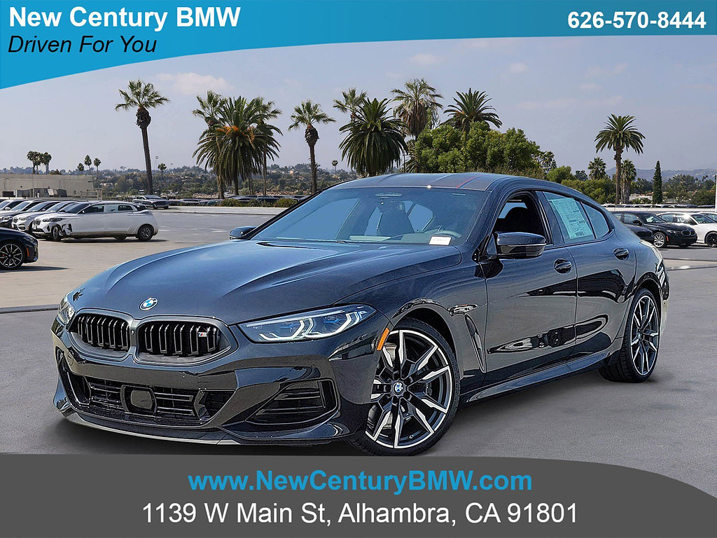 Carbon Black Metallic 2026 BMW 8 Series Coupe All-Wheel Drive 8-Speed Automatic