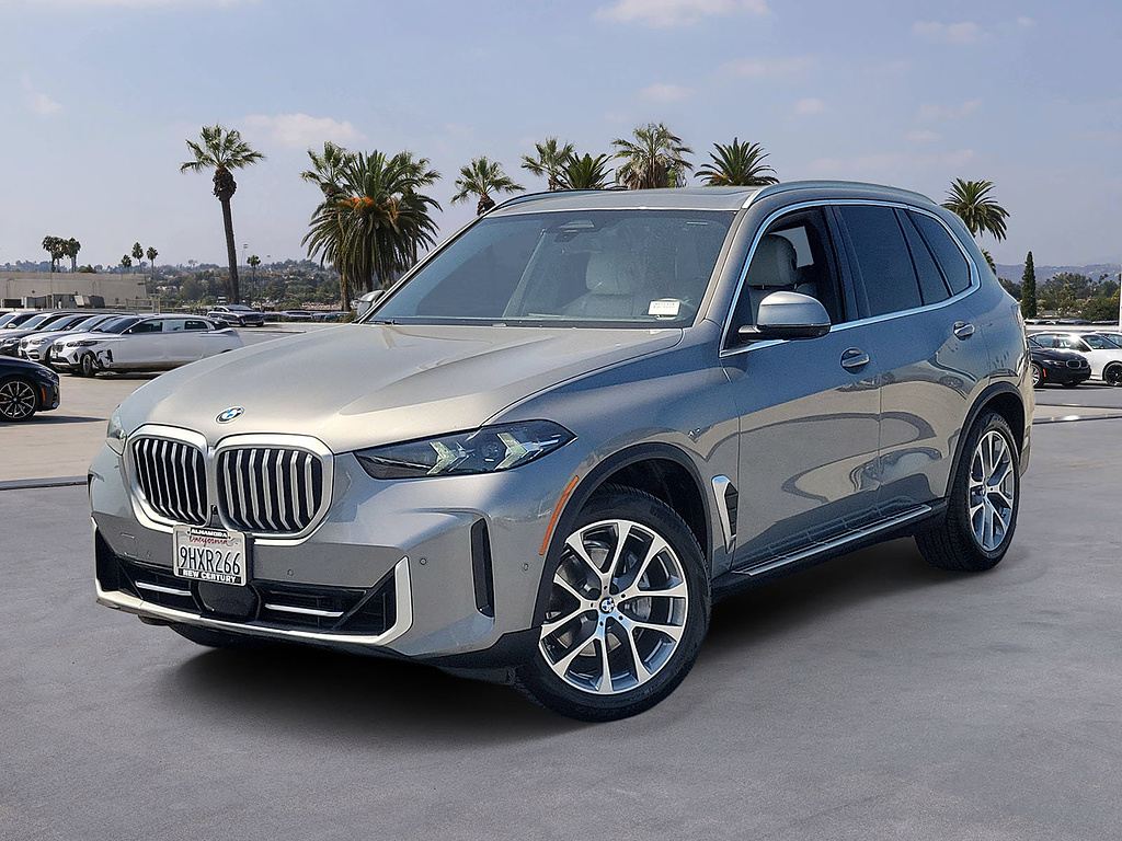 Gray (Skyscraper Grey Metallic) 2024 BMW X5 SUV / Crossover Rear-Wheel Drive 8-Speed Automatic