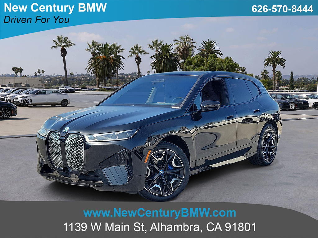 Black Sapphire Metallic 2024 BMW iX SUV / Crossover All-Wheel Drive 1-Speed Dual Clutch
