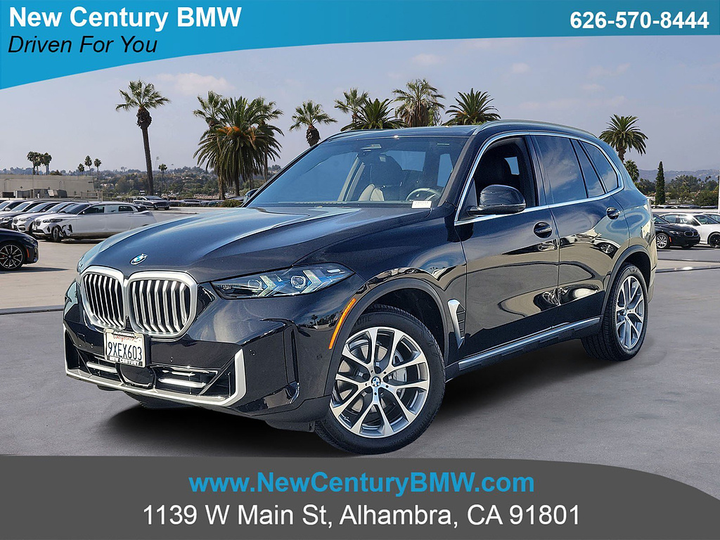 Black Sapphire Metallic 2026 BMW X5 SUV / Crossover All-Wheel Drive 8-Speed Automatic