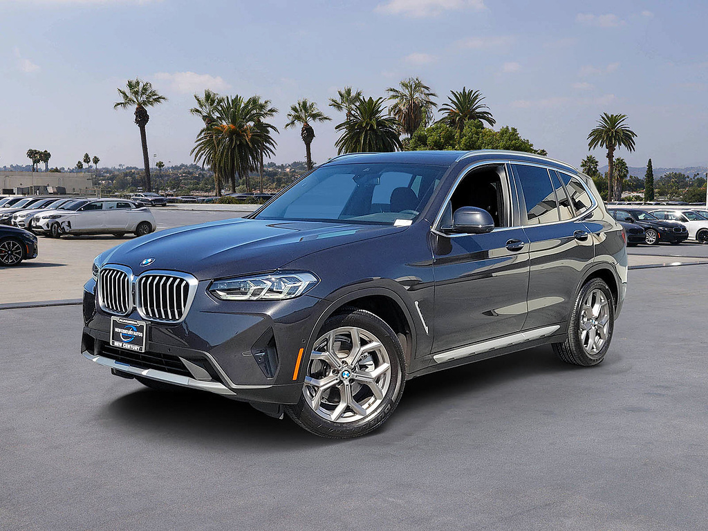 Gray (Dark Graphite Metallic) 2024 BMW X3 SUV / Crossover All-Wheel Drive 8-Speed Automatic
