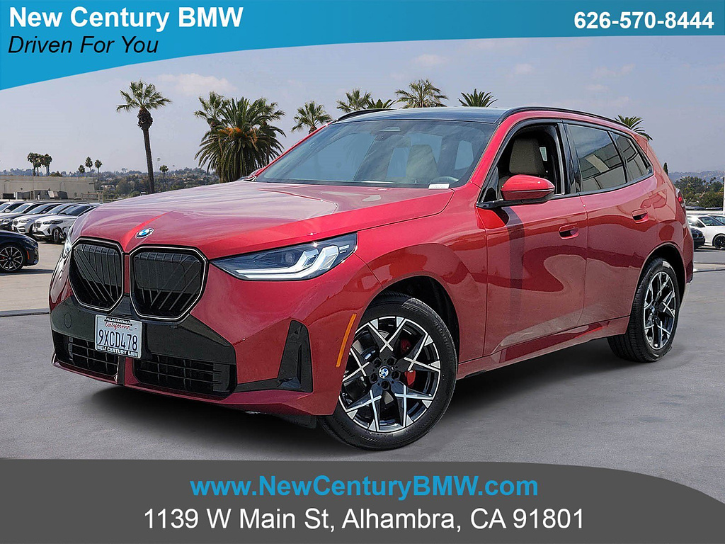 Vegas Red Metallic 2026 BMW X3 SUV / Crossover All-Wheel Drive Automatic