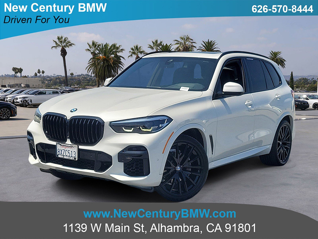 Mineral White Metallic 2022 BMW X5 SUV / Crossover Rear-Wheel Drive 8-Speed Automatic