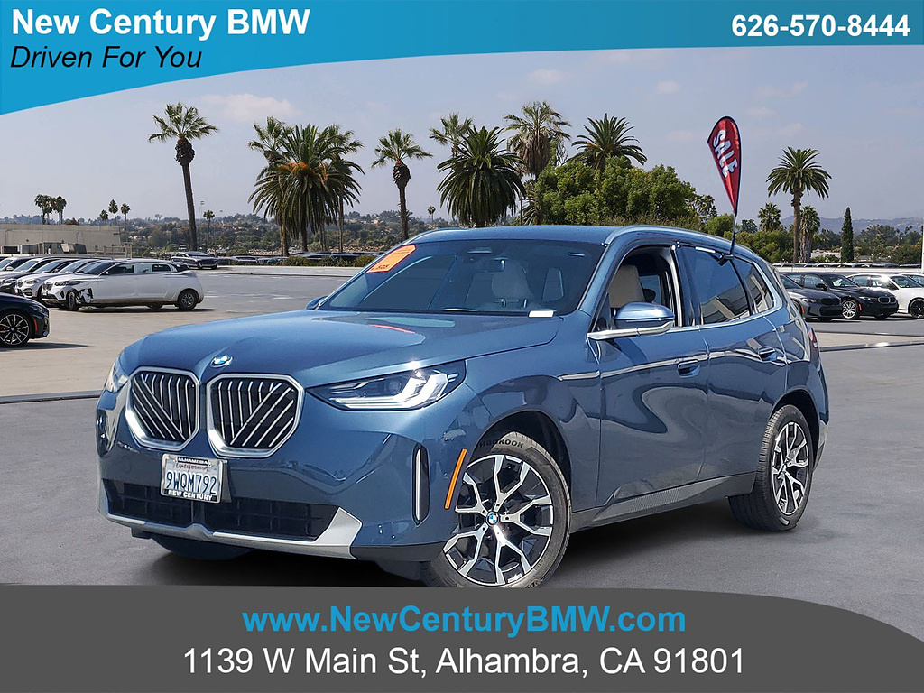 Arctic Race Blue Metallic 2026 BMW X3 SUV / Crossover All-Wheel Drive Automatic