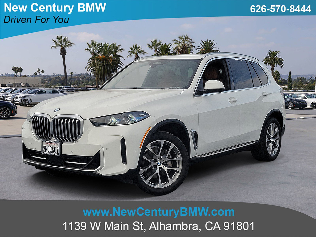 Alpine White 2025 BMW X5 SUV / Crossover Rear-Wheel Drive 8-Speed Automatic