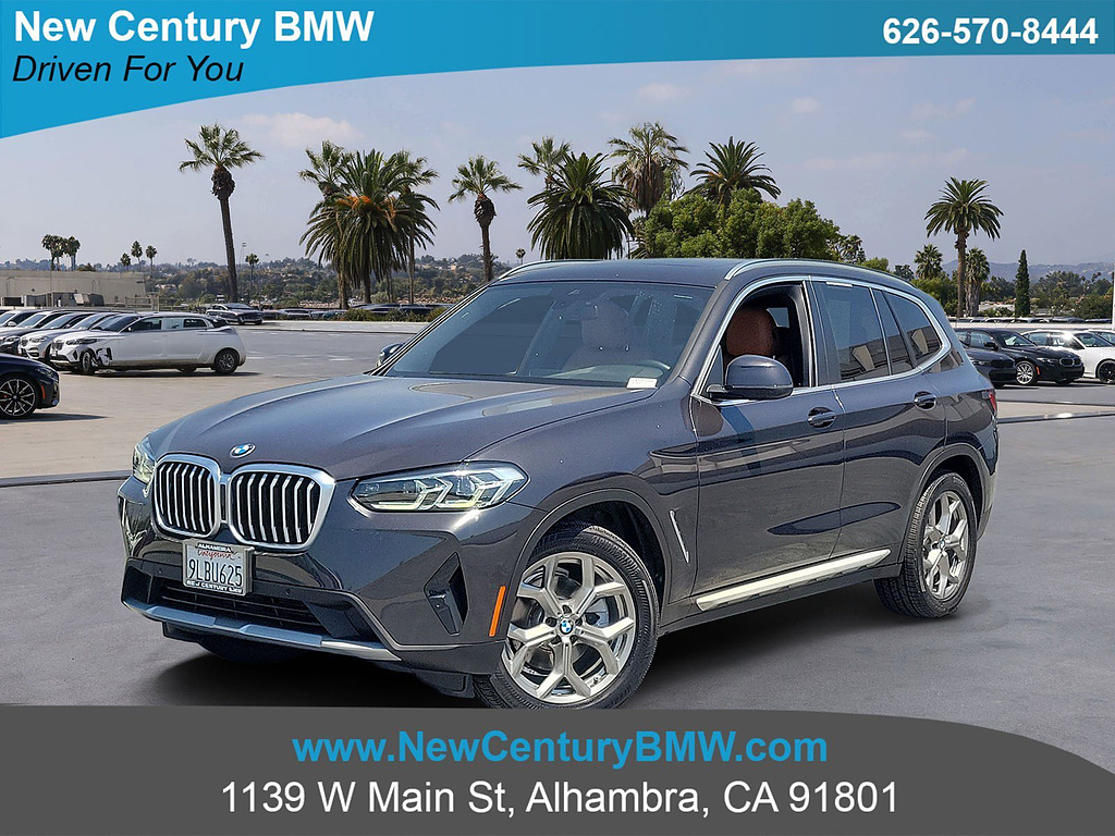 Gray (Dark Graphite Metallic) 2024 BMW X3 SUV / Crossover Rear-Wheel Drive 8-Speed Automatic
