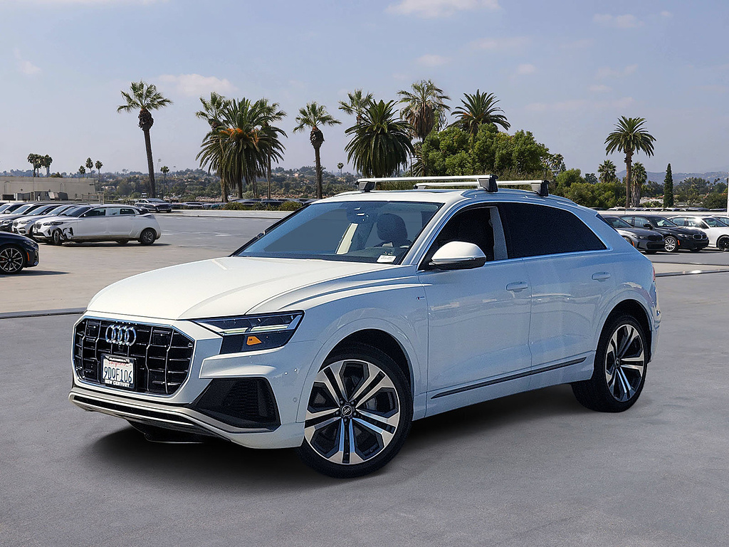 White 2022 Audi Q8 SUV / Crossover All-Wheel Drive 8-Speed Automatic