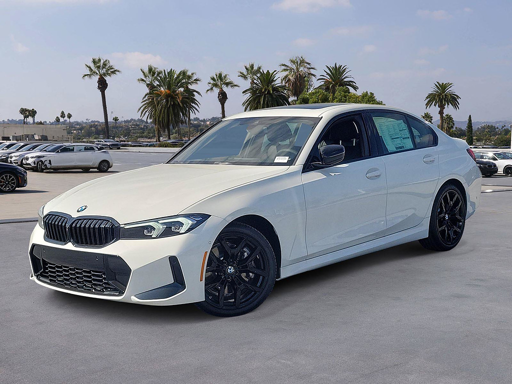 Alpine White 2026 BMW 3 Series Sedan Rear-Wheel Drive 8-Speed Automatic