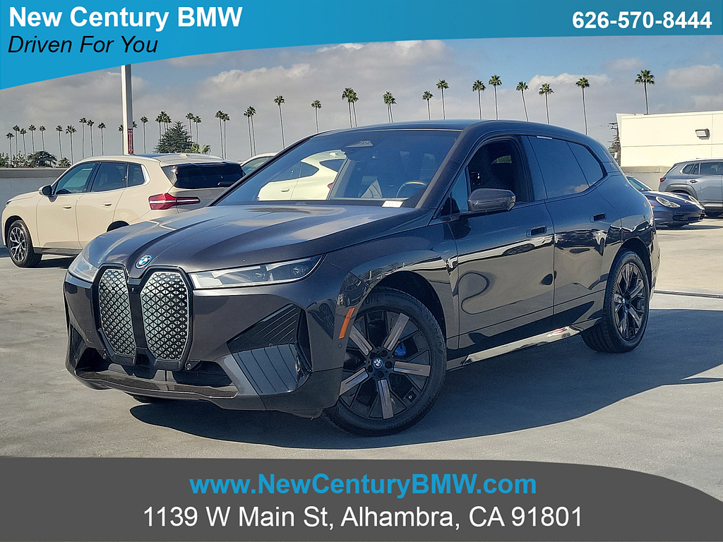 Gray (Dark Graphite Metallic) 2024 BMW iX SUV / Crossover All-Wheel Drive 1-Speed Dual Clutch