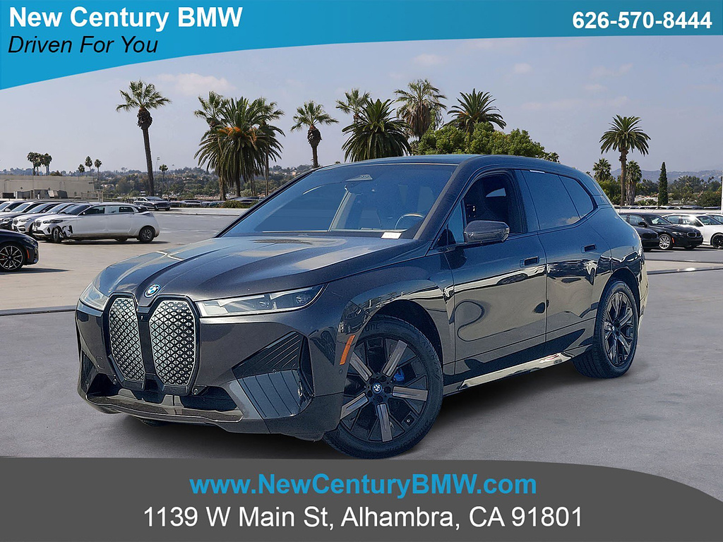 Gray (Dark Graphite Metallic) 2024 BMW iX SUV / Crossover All-Wheel Drive 1-Speed Dual Clutch