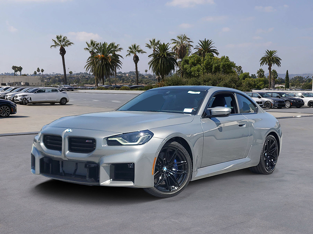 Gray (Skyscraper Grey Metallic) 2026 BMW M2 Coupe Rear-Wheel Drive 8-Speed Automatic