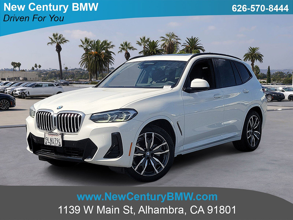 Alpine White 2024 BMW X3 SUV / Crossover Rear-Wheel Drive 8-Speed Automatic