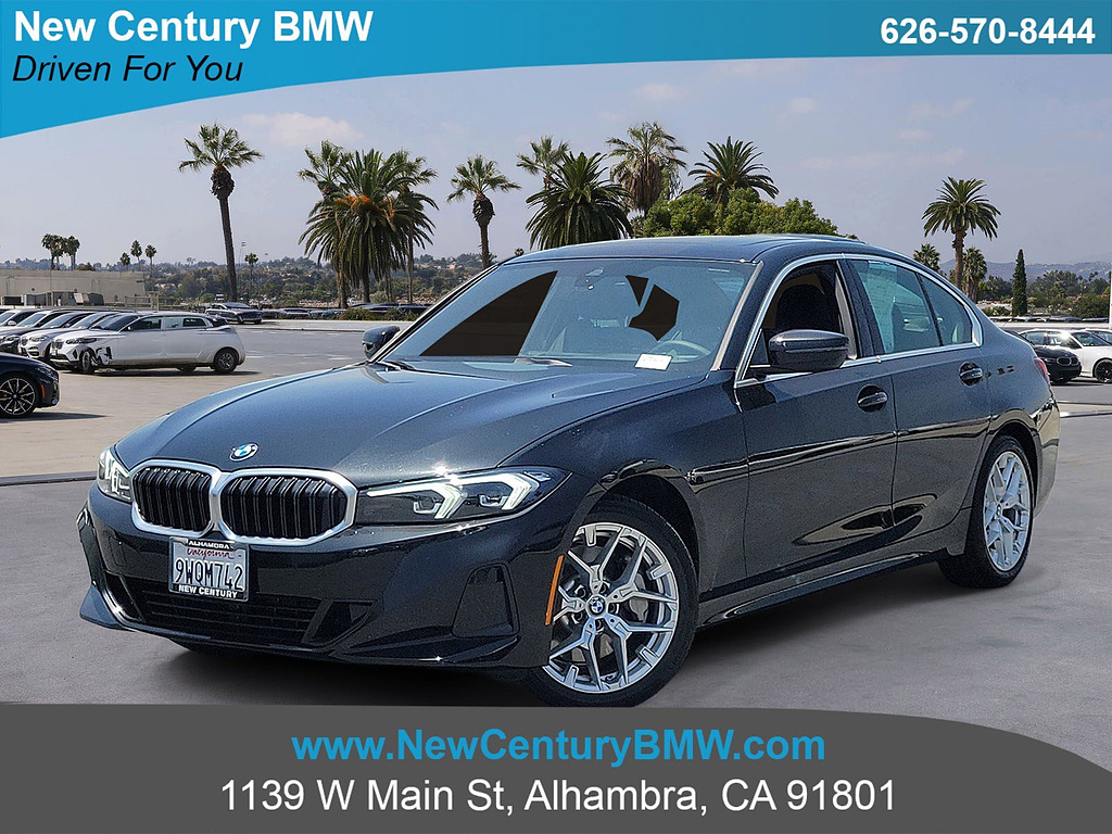 Black Sapphire Metallic 2026 BMW 3 Series Sedan Rear-Wheel Drive 8-Speed Automatic