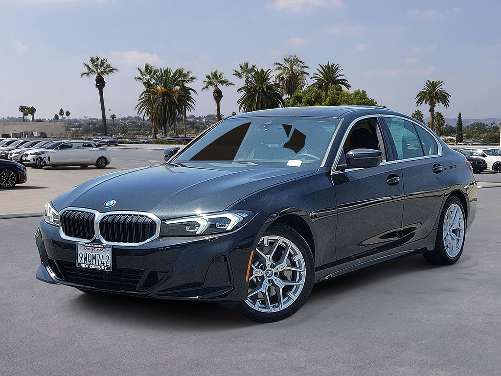 Black Sapphire Metallic 2026 BMW 3 Series Sedan Rear-Wheel Drive 8-Speed Automatic